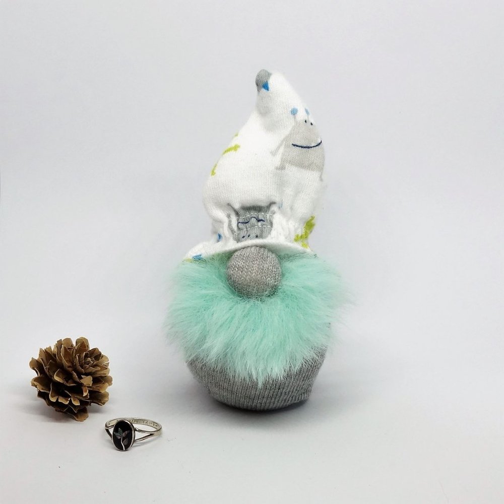 Mini Gnomes Set of 2 Baby Sock Miniature Gnome Nursery Decor Baby Shower Gift